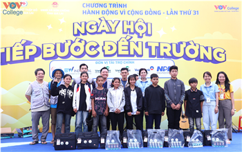VOV College đồng hành cùng “Hành động vì cộng đồng” lần thứ 31: Gắn kết trách nhiệm xã hội với thực tiễn nghề nghiệp